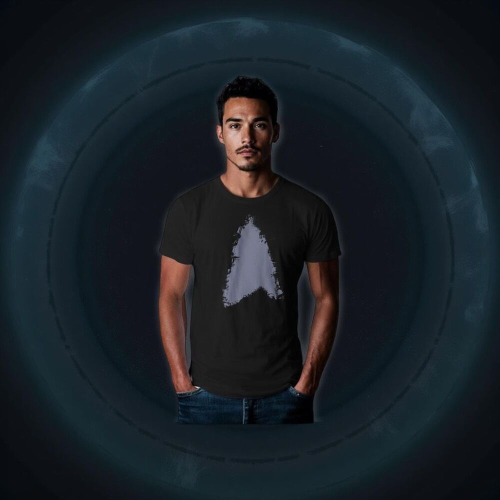 2013 Spectra Apparel Star Trek Into The Darkness Black/Gray T-Shirt Large #55
